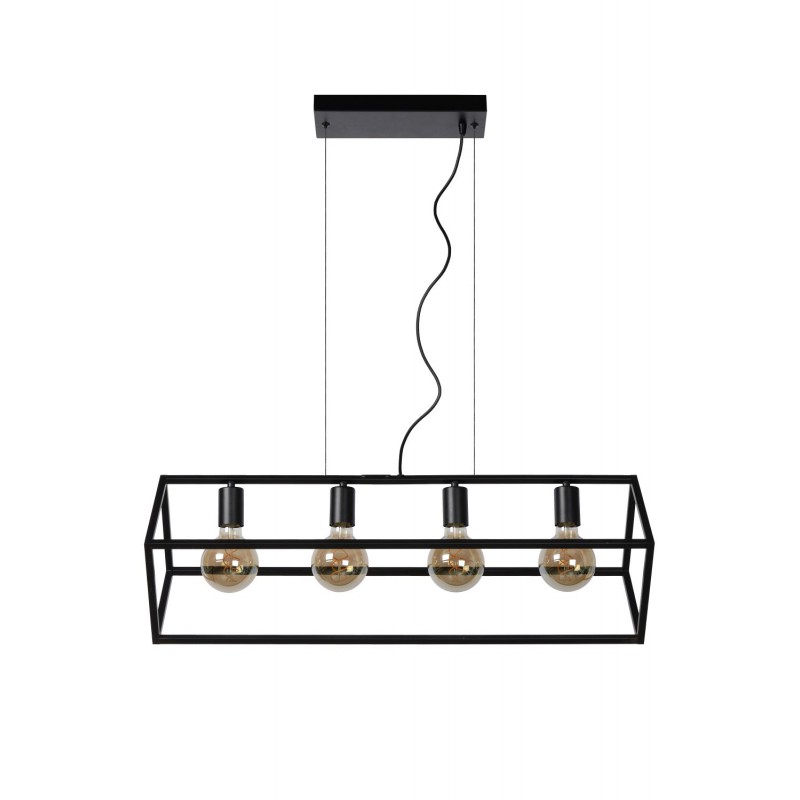 Lucide Lampa wisząca nowoczesna FABIAN 00425/04/30 czarny