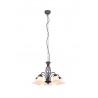 Trio Lampa wisząca klasyczna RUSTICA 101000524 miedziany, biały