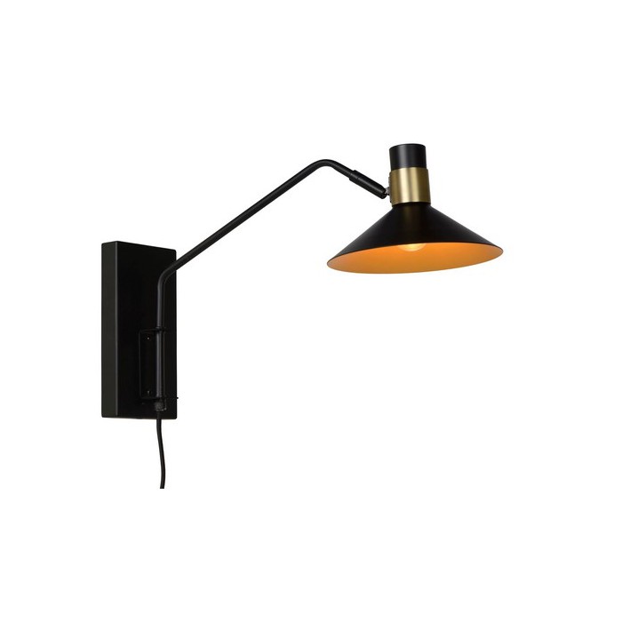 Lucide Kinkiet PEPIJN 05228/01/30 czarny, złoty i odcienie złota