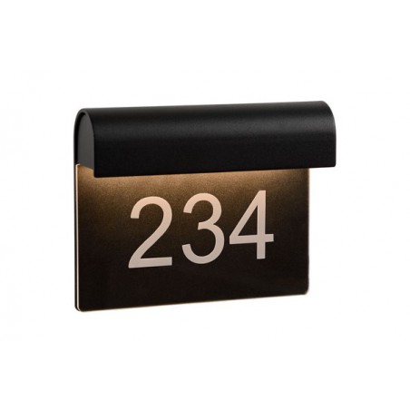 Lucide Lampa zewnętrzna ścienna THESI 27881/06/30 czarny