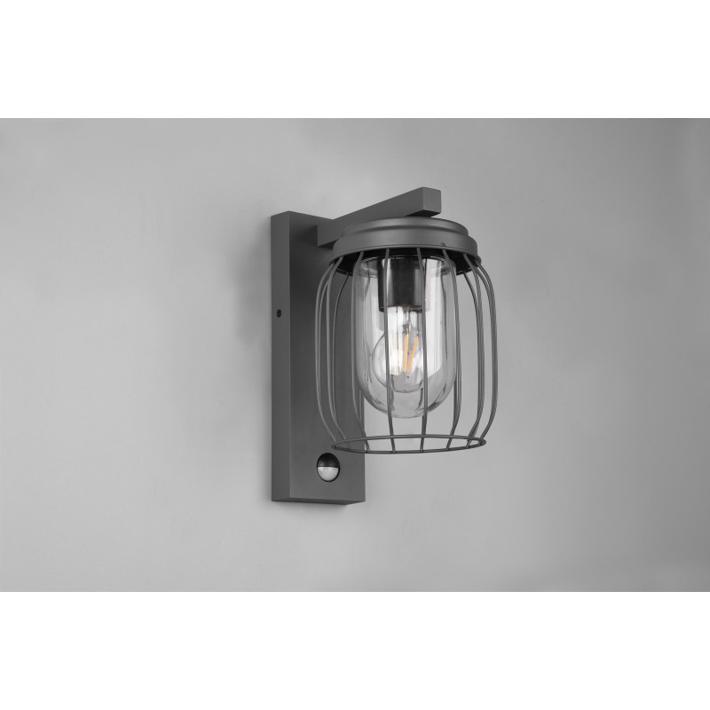 Trio Lampa zewnętrzna ścienna TUELA 210869142 antracyt