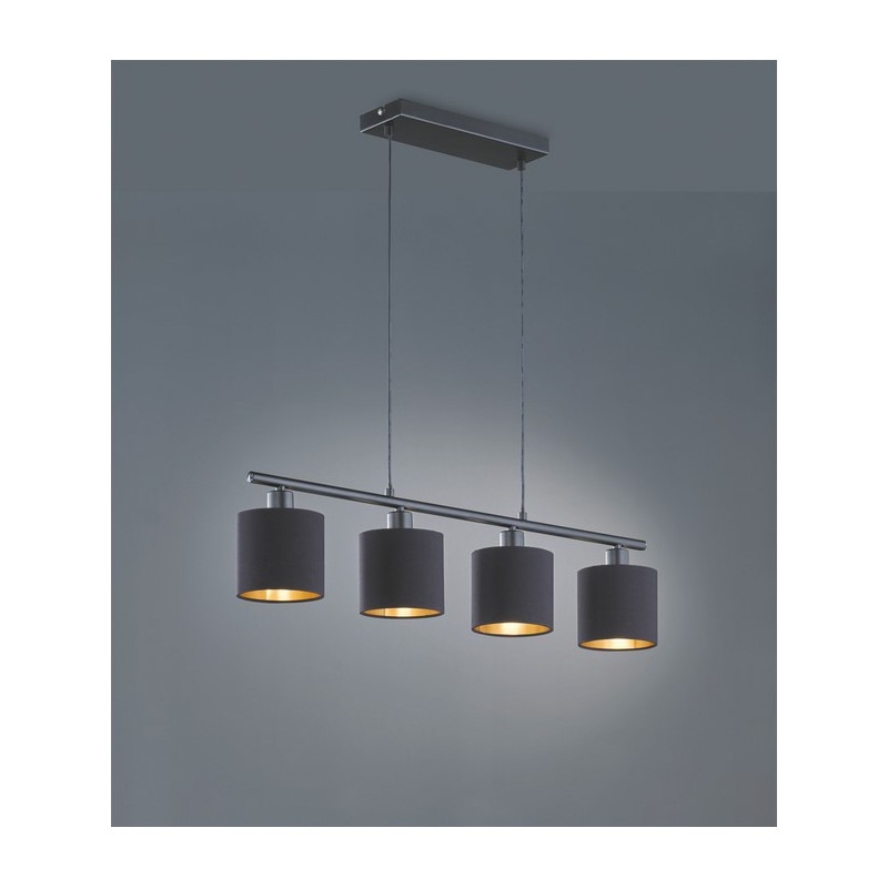 RL Lampa wisząca nowoczesna TOMMY R30334079 czarny