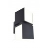 Lutec Lampa zewnętrzna ścienna CUBA 5193808118 antracyt