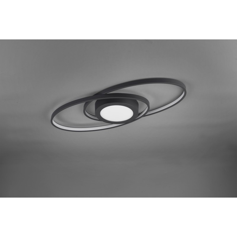 RL Lampa natynkowa LED GALAXY R62991142 antracyt