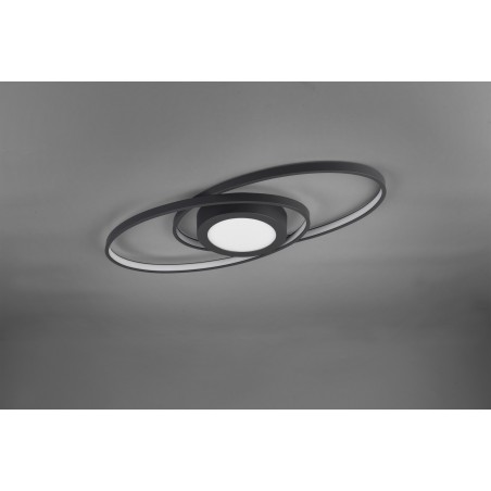RL Lampa natynkowa LED GALAXY R62991142 antracyt