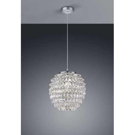 RL Lampa wisząca klasyczna PETTY R30451906 srebrny i odcienie srebra