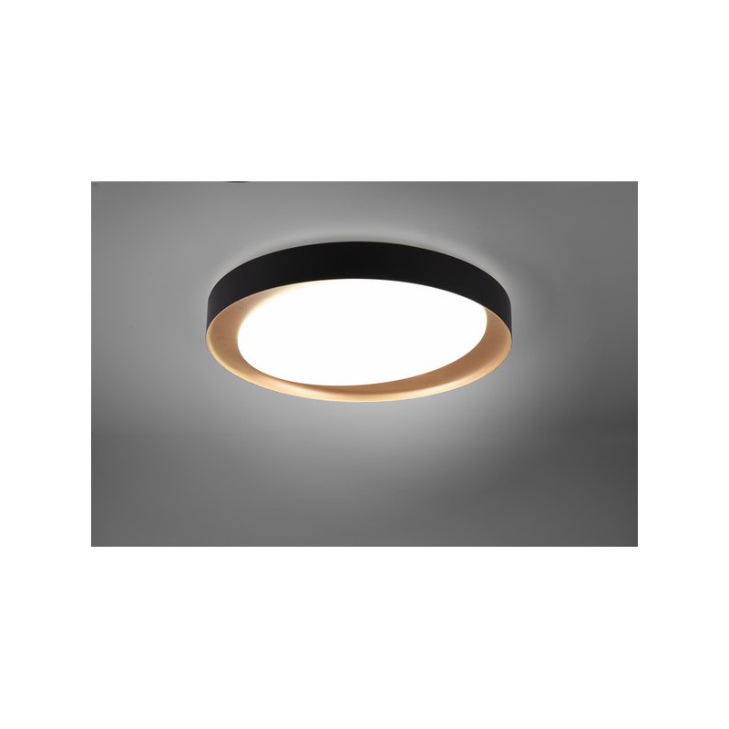 RL Lampa natynkowa LED ZETA R62712402 czarny