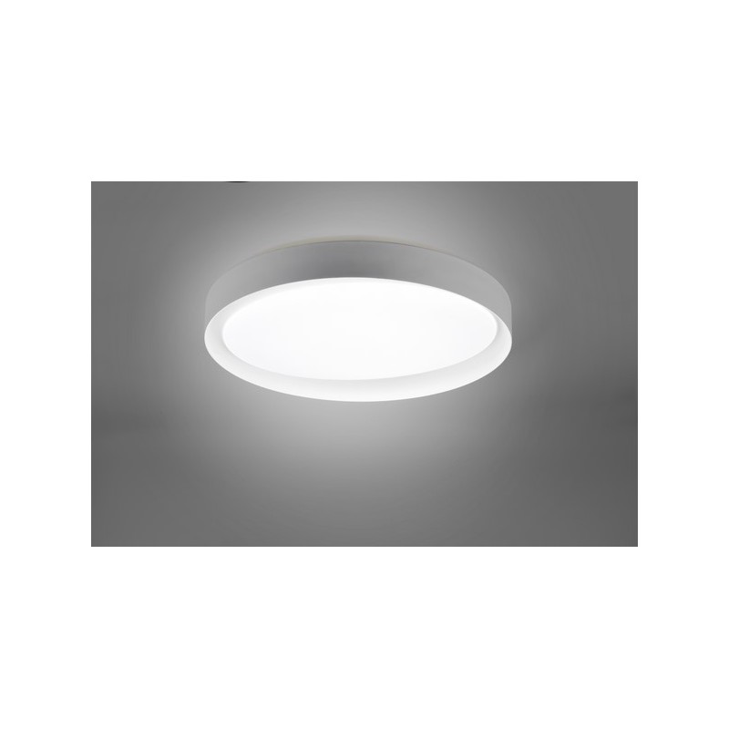 RL Lampa natynkowa LED ZETA R62712411 szary i odcienie szarości