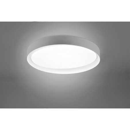 RL Lampa natynkowa LED ZETA R62712411 szary i odcienie szarości