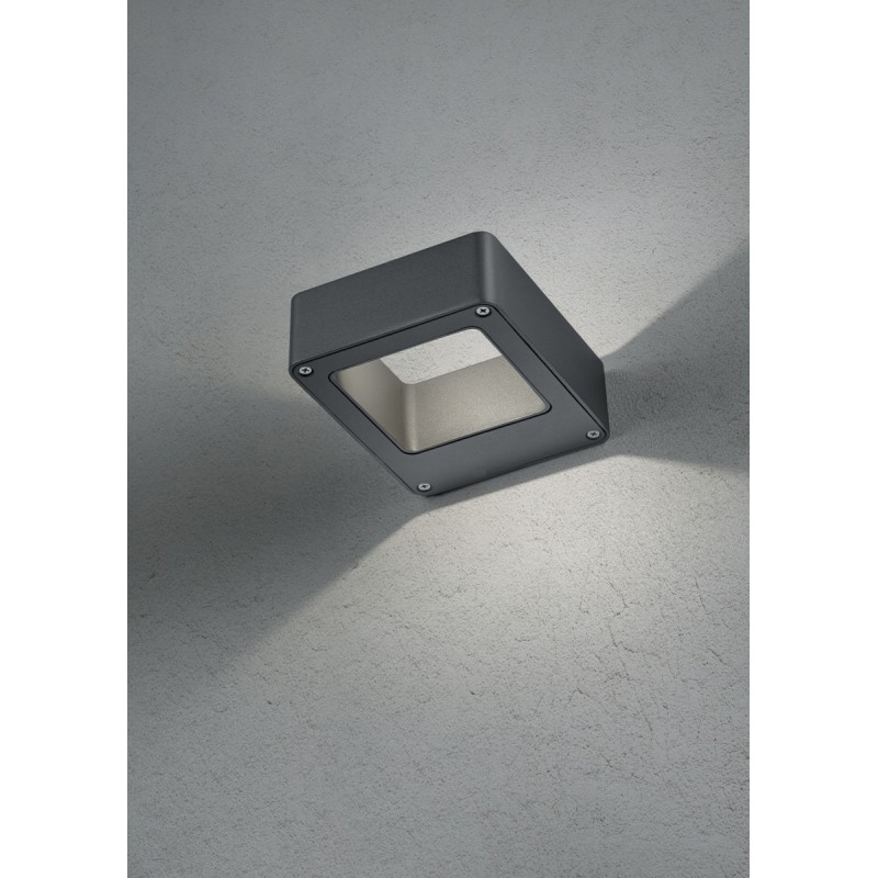 Trio Lampa zewnętrzna ścienna RENO 220760142 antracyt