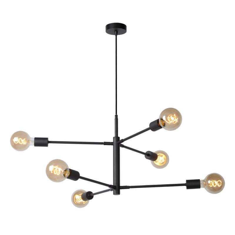 Lucide Lampa wisząca nowoczesna LESTER 21424/06/30 czarny