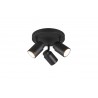 Trio Lampa łazienkowa sufitowa ANGELO 880430332 czarny