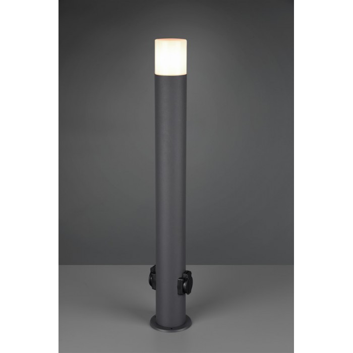 Trio Lampa zewnętrzna stojąca HOOSIC 424067142 antracyt