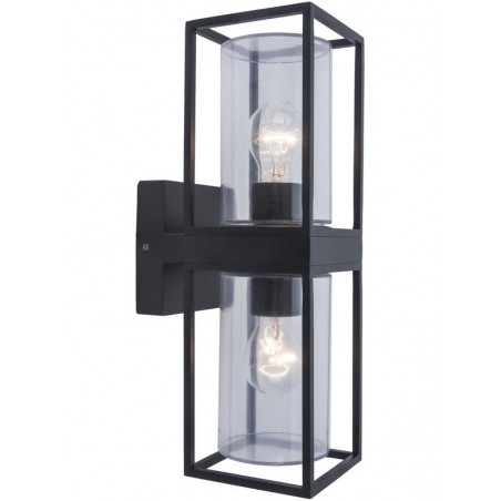 Lutec Lampa zewnętrzna ścienna FLAIR 5288804012 czarny