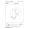 Lucide Lampa zewnętrzna stojąca TATUM 27893/05/29 antracyt