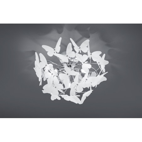 RL Lampa natynkowa BUTTERFLY R60213017 srebrny i odcienie srebra, inny