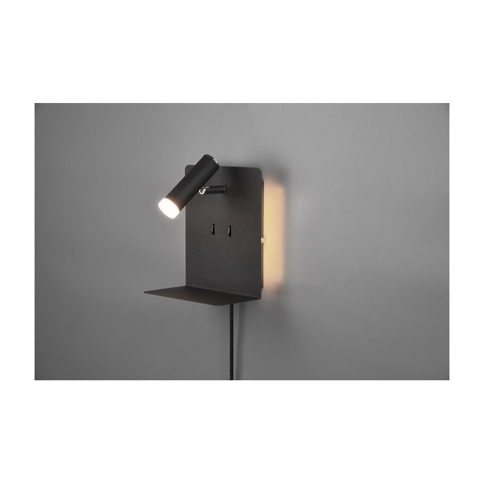 Trio Kinkiet ELEMENT 222570232 czarny