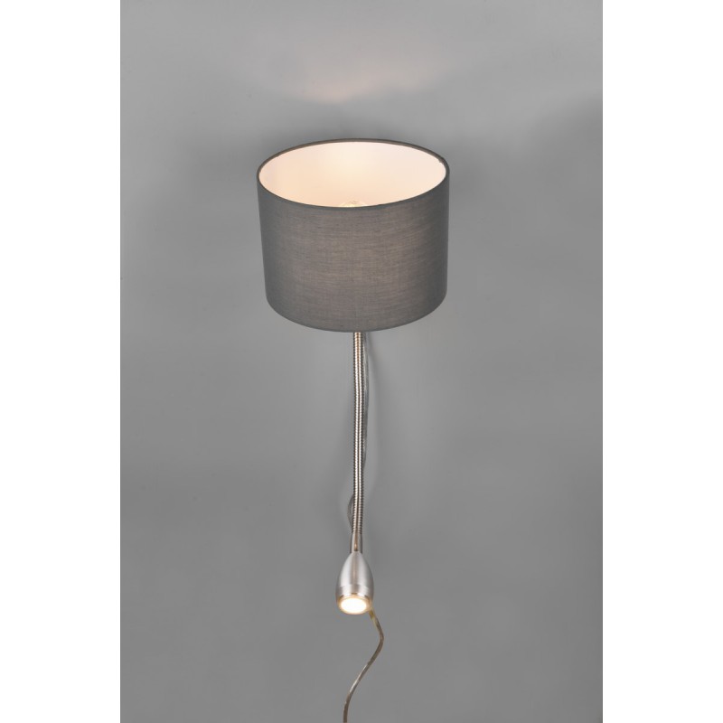 Trio Kinkiet HOTEL 271170211 srebrny i odcienie srebra, szary i odcienie szarości