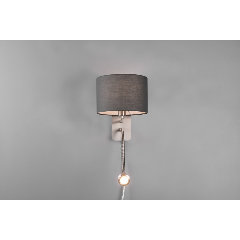 Trio Kinkiet HOTEL 271170211 srebrny i odcienie srebra, szary i odcienie szarości