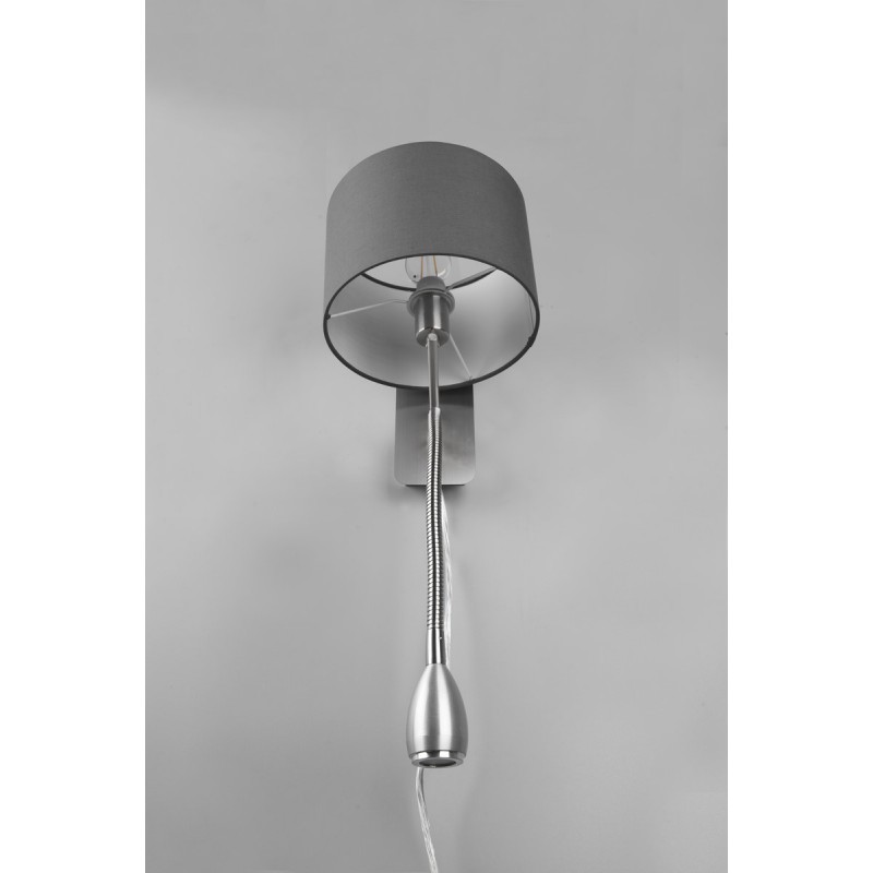 Trio Kinkiet HOTEL 271170211 srebrny i odcienie srebra, szary i odcienie szarości