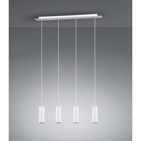 Trio Lampa wisząca nowoczesna MARLEY 312400401 biały