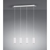 Trio Lampa wisząca nowoczesna MARLEY 312400401 biały