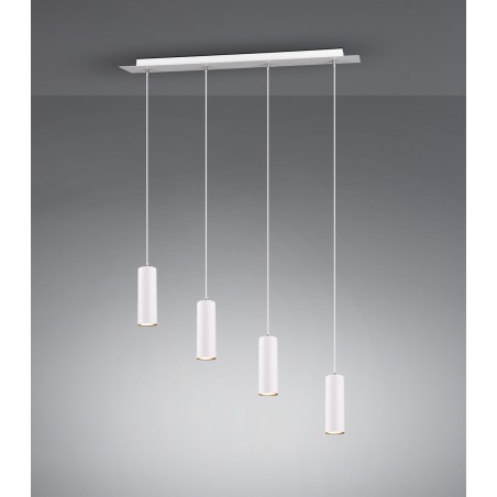 Trio Lampa wisząca nowoczesna MARLEY 312400401 biały