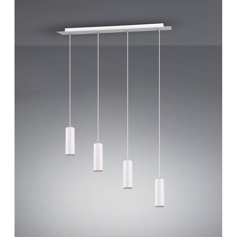 Trio Lampa wisząca nowoczesna MARLEY 312400401 biały