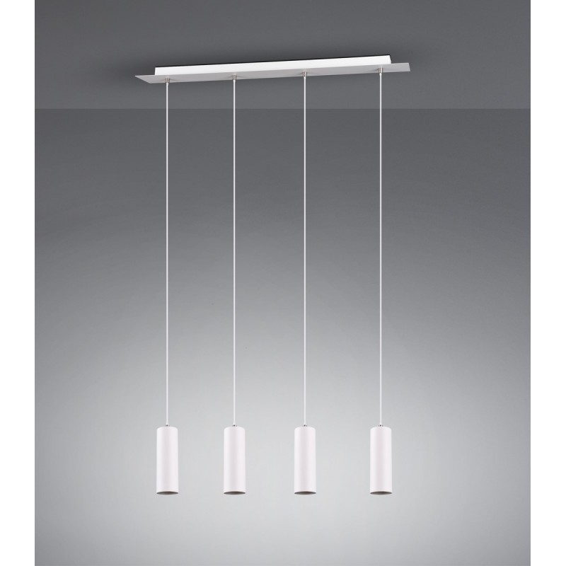 Trio Lampa wisząca nowoczesna MARLEY 312400401 biały