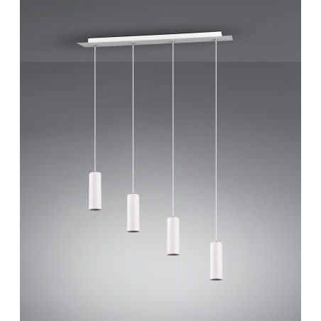 Trio Lampa wisząca nowoczesna MARLEY 312400401 biały