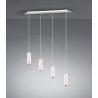 Trio Lampa wisząca nowoczesna MARLEY 312400401 biały
