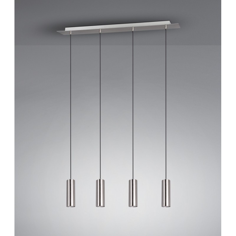 Trio Lampa wisząca nowoczesna MARLEY 312400407 srebrny i odcienie srebra