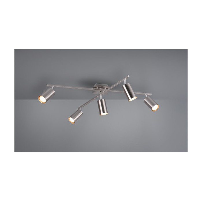 Trio Lampa natynkowa MARLEY 612400507 srebrny i odcienie srebra