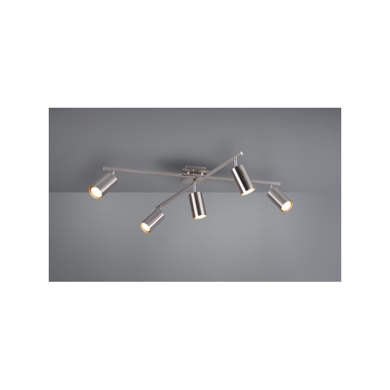 Trio Lampa natynkowa MARLEY 612400507 srebrny i odcienie srebra