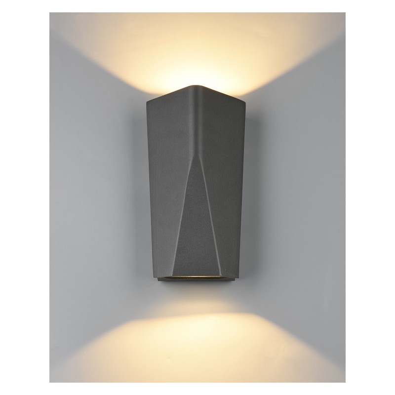 Trio Lampa zewnętrzna ścienna TAY 226560242 antracyt