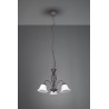 Trio Lampa wisząca klasyczna RUSTICA 101000324 miedziany, biały