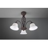 Trio Lampa natynkowa RUSTICA 601000324 miedziany, biały
