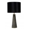 Lucide Lampa stołowa EXTRAVAGANZA VELVET 10501/81/30 czarny, szary i odcienie szarości
