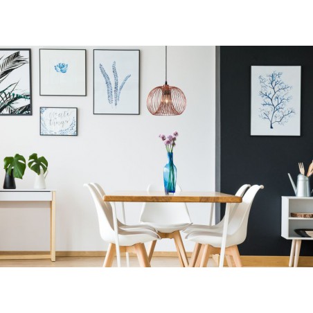 Lucide Lampa wisząca nowoczesna VINTI 02400/30/17 miedziany