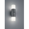 Trio Lampa zewnętrzna ścienna HOOSIC 222260242 antracyt