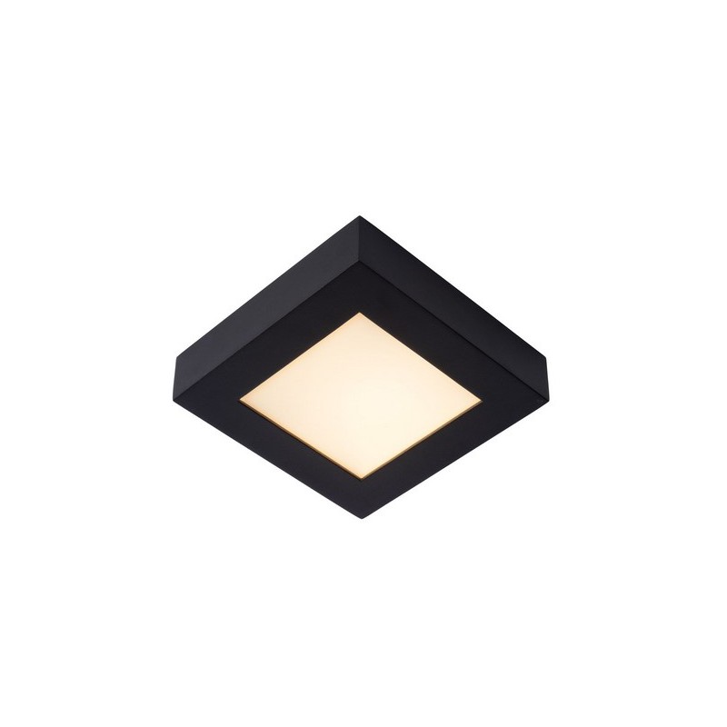 Lucide Lampa łazienkowa sufitowa BRICE-LED 28117/17/30 czarny