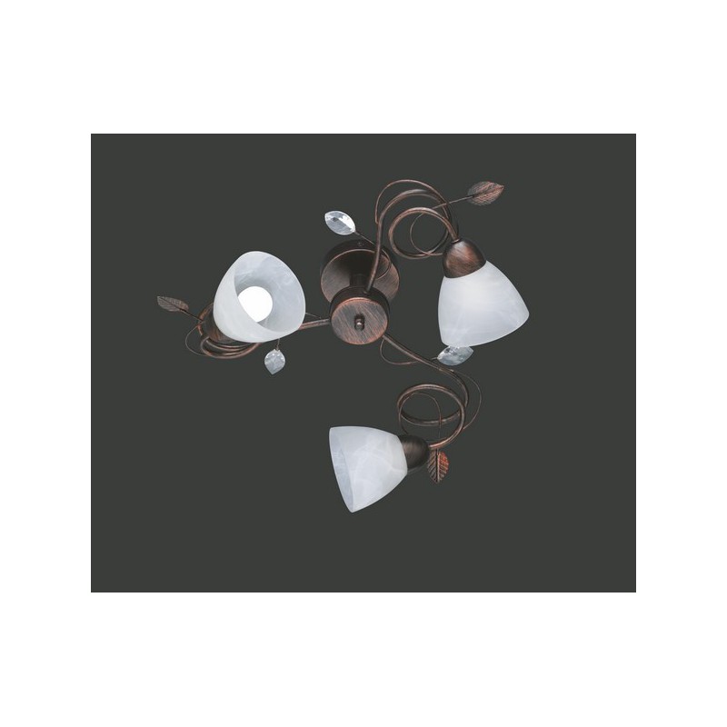 Trio Lampa natynkowa TRADITIO 600700328 brązowy i odcienie brązu