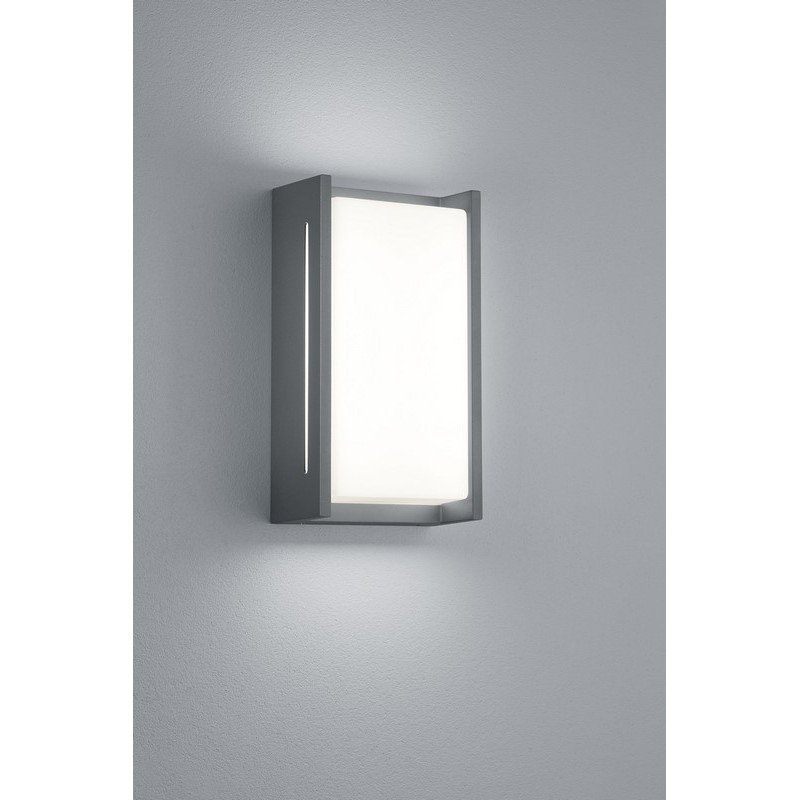Trio Lampa zewnętrzna ścienna INDUS 227360142 antracyt
