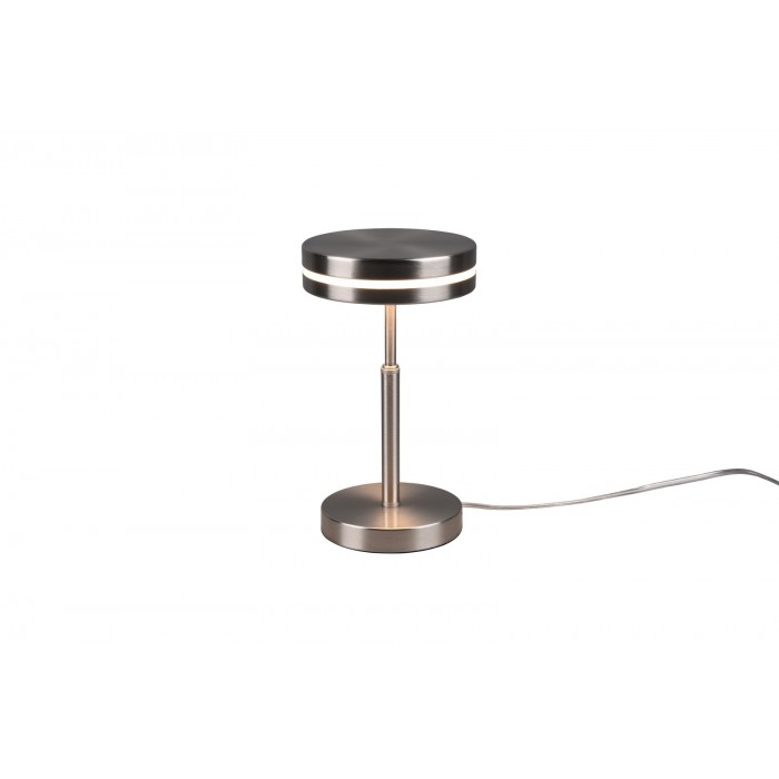 Trio Lampa stołowa FRANKLIN 526510107 srebrny i odcienie srebra