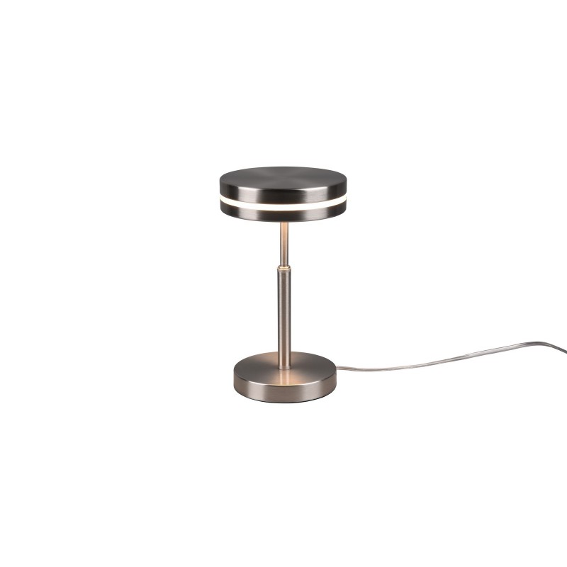 Trio Lampa stołowa FRANKLIN 526510107 srebrny i odcienie srebra