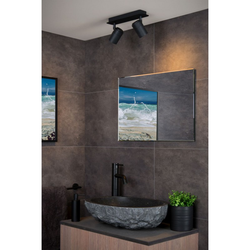 Lucide Lampa łazienkowa sufitowa LENNERT 26958/10/30 czarny