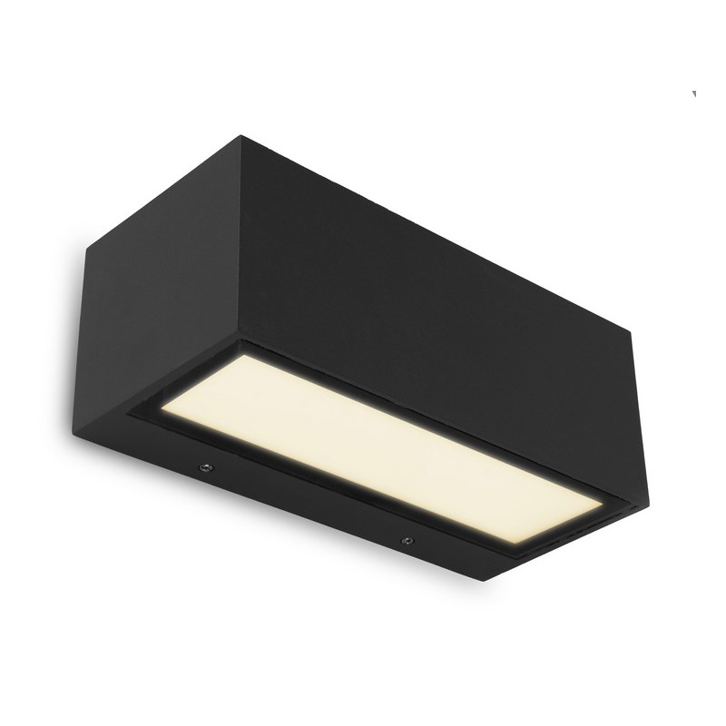 Lutec Lampa zewnętrzna ścienna GEMINI 5189112012 czarny