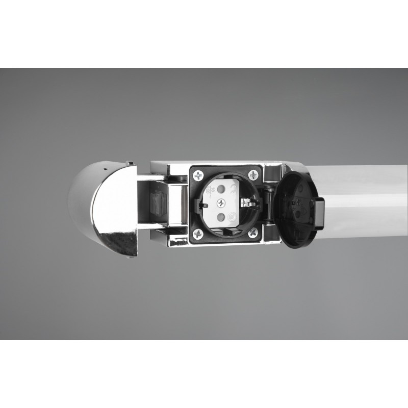 Trio Lampa łazienkowa ścienna PIERA 284074206 srebrny i odcienie srebra