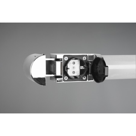 Trio Lampa łazienkowa ścienna PIERA 284074206 srebrny i odcienie srebra