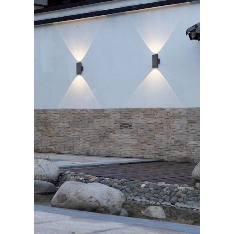 Trio Lampa zewnętrzna ścienna COLORADO 228460242 antracyt